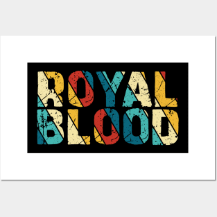 Retro Color -  Royal Blood Posters and Art